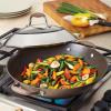 Anolon Advanced Hard-Anodized Nonstick 14" Covered Wok, Bronze view 3