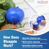 Bluapple Produce Saver with Activated Carbon - Ethylene Gas Absorber, Keep Fruits & Vegetables Fresh Longer, Minimize Food Waste, Refrigerator Odor Absorber, Produce Storage Extends Shelf Life, 2 Pack view 3