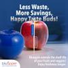 Bluapple Produce Saver with Activated Carbon - Ethylene Gas Absorber, Keep Fruits & Vegetables Fresh Longer, Minimize Food Waste, Refrigerator Odor Absorber, Produce Storage Extends Shelf Life, 2 Pack view 4