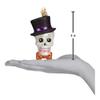 Old World Christmas Top Hat Skeleton Glass Blown Ornament for Christmas Tree, Handcrafted Holiday Decoration, Halloween Collection view 3