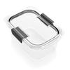 Rubbermaid Brilliance Food Storage Container, Medium Deep, 4.7 Cup, Clear 2024349 view 1