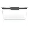 Rubbermaid Brilliance Food Storage Container, Medium Deep, 4.7 Cup, Clear 2024349 view 2