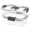 Rubbermaid Brilliance Leak-Proof Food Storage Containers with Airtight Lids view 1