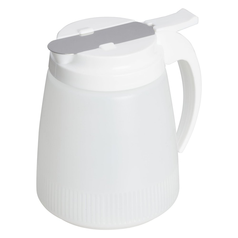 Winco PSUD-48 , Medium, White, Clear, 48 OZ, 1 Count (Pack of 1)