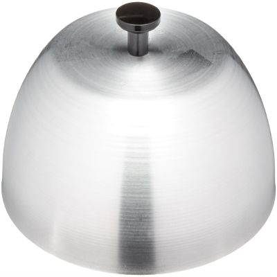 6 Inch Aluminum Grill Basting Cover Hamburger Dome Melt Cheese
