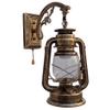 ZJZTD Retro Pull Chain Lantern Wall Lamp E27 Kerosene Wall Sconces view 1