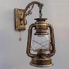 ZJZTD Retro Pull Chain Lantern Wall Lamp E27 Kerosene Wall Sconces view 3