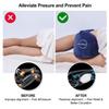 NATUMAX Knee Pillow for Side Sleepers - Relief from Sciatica Pain, Back/Leg Pain, Pregnancy, Hip and Joint Pain Memory Foam Leg Pillow + Free Sleep Mask and Ear Plugs view 3