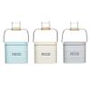 KitchenCraft Living Nostalgia Hanging Metal Peg Tin - Antique Cream view 4