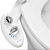 LUXE Bidet NEO 120 - Single Nozzle, Self-Cleaning, Non-Electric Bidet Attachment for Toilet Seat, Adjustable Water Pressure, Rear Wash (White) view 1