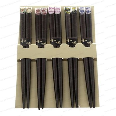 M.V. Trading 900291 Japanese Chopsticks Gift Set With Many Variety Designs, 5 Pairs
