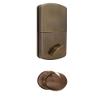 MiLocks BXF-02AQ Digital Deadbolt Door Lock and Passage Handleset Combo with Keyless Entry via Remote Control and Keypad Code for Exterior Doors, Antique Brass view 2