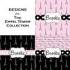 Personalized Paris Bonjour and Eiffel Tower Acrylic Travel Mug with Handle view 4