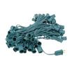 Novelty Lights C9 Clear 100 Foot Christmas String Light Set, Green Wire view 3