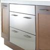 Stainless Steel Drawer Front. Custom Made to Your Size by DMT Stainless LLC. view 2