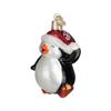 Old World Christmas Dancing Penguin Glass Blown Ornament for Christmas Tree, Handcrafted Holiday Decoration, Wildlife Animal Collection view 1