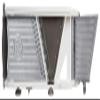 PL8 Professional Mandoline - Versatile Slicer with Adjustable Straight, Waffle, and Julienne Blades, Extra-Wide Stainless Steel Deck, Safety Hand Guard, Non-Skid Feet, and Space-Saving Design view 2