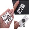 90 Degree Locking Privacy Lock Sliding barn Door Latch Right Angle Door Clasp cam Lock view 3