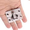 90 Degree Locking Privacy Lock Sliding barn Door Latch Right Angle Door Clasp cam Lock view 4