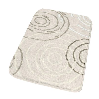 Kleine Wolke Luxury Contemporary Splash Bath Rug (27.6x47.2in, Silk)