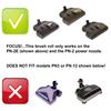 Rainbow Genuine Model PN-2E and PN-2 Power Nozzle Original Brush Roll Assembly view 2