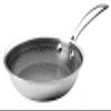 Black Cube Quick Release 8-Inch Stainless Steel Nonstick Frying Pan - Induction Cookware - Stainless Steel Pan - Hybrid Cookware view 1