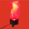 LED Fake Fire Flame Light 3D Flickering Electronic Fire Night Light Prop, Simulated Flame Lamp for Halloween & Christmas, Indoor Party Decoration, US Plug view 3