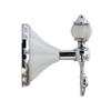 MODONA Double Robe & Towel Hook - White Porcelain & Chrome - Flora Series - 5 Year Warrantee view 3