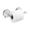 MODONA Toilet Paper Holder - White Porcelain & Chrome - Flora Series - 5 Year Warrantee view 1