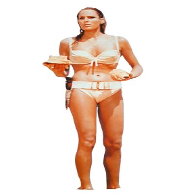 Ursula Andress Honey Ryder DR NO James 007 Girl Bikini LIFESIZE Cardboard Standup Standee Cutout Poster Figure Display Prop