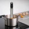 HIC Kitchen Roasting Deep Fry Candy Jelly Thermometer, Stainless Steel with Glass Tube view 4