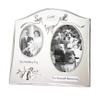 Haysom Interiors Traditional Two Tone Silver Plated 60th Diamond Anniversary Double Picture Frame by Happy Homewares view 1