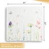 Maison d' Hermine Cloth Napkins Set of 4 100% Cotton Everyday Reusable Square Napkins Cloth Washable Dinner Wedding Restaurant Valentines Day Decorations Spring/Summer (Botanical Fresh, 20" x 20") view 4