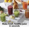 Hamilton Beach Juicer Machine, Big Mouth 3 Feed Chute for Whole Fruits and Vegetables, Easy to Clean, Centrifugal Extractor, Vegetable & Fruit Juicer, BPA Free, 800W Motor, Stainless Steel view 2