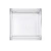 Caspari Acrylic Cocktail Napkin Holder, Clear, 1 view 2