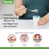 Tovolo Sweet Treat, Reusable Ice Cream Container for Homemade Ice Cream, Assorted Set of 4 - 6 Oz Stackable Storage Tubs with Silicone Lids for Freezer - BPA-Free & Dishwasher-Safe view 4