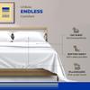 THREAD SPREAD 100% Egyptian Cotton Sheets King Size - 4 PC 800 High Thread Count Egyptian Cotton King Size Bed Sheets Set (White), Soft, Cooling, 16" Deep Pocket Sateen Weave Luxury Hotel Bedsheet view 3