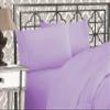 Elegant Comfort 1500 Premier Wrinkle & Fade Resistant Hotel Quality Ultra Soft Luxurious 4-Piece Bed Sheet Set with Deep Pockets, California King Lilac view 1