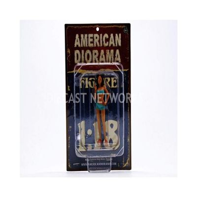 American Diorama Car Wash Girl Dorothy Figurine for 1/18 Scale Models