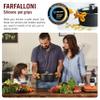 Monkey Business Farfalloni-Shaped Pot Holders  Mini Silicone Pinch Mitts | Fun Silicone Pot Gripper & Kitchen Gadget | Quirky Pasta-Inspired Kitchen Gadgets Collection view 2
