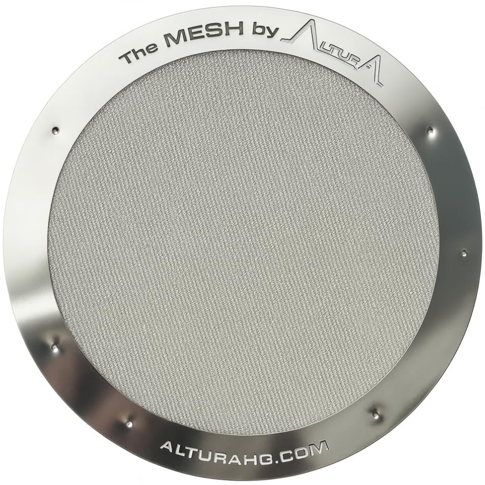 ALTURA The MESH Stainless Steel Filter for AeroPress Coffee Makers  Reusable Metal Filter Replacement for Rich Flavor, Travel, and Eco-Friendly Brewing