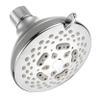 HOTEL SPA - Shower Head High Pressure with High Flow Showerhead - 4.25 Inch Rain Shower Head - Chrome Shower Heads, 7-Setting, French Designer Collection, Showerspa (Chrome) view 1