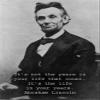ABRAHAM LINCOLN inspirational poster QUOTE 24X36 B/W pic PRESIDENT historic view 1