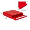 Mind Reader Single Serve Coffee Pod Drawer, 36 Pod Capacity, Countertop Organizer, 13.25"L x 12.75"W x 2.75"H, Red view 3