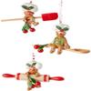 Kurt Adler 4-Inch Gingerbread Baking Tool Ornaments view 1
