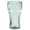 Classic Coca-Cola Glass in Georgia Green 17.2oz/510ml Coke Glass view 1