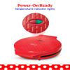 Betty Crocker Pizza Maker Plus, 12" Indoor Electric Grill, Nonstick Griddle Pan for Pizzas, Quesadillas, Tortillas, Nachos and more, 12" Electric Griddle for Delicious Meals and Snacks, Red view 4