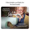 Brightech LightView Pro Flex 2 in 1 Magnifying Desk Lamp, 1.75x Light Magnifier, Adjustable Gooseneck Magnifying Glass with Light for Crafts, Reading, Close Work view 3