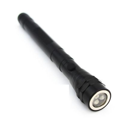MAGNETIC LED TELESCOPIC FLASHLIGHT