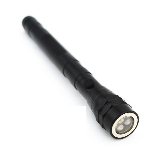 MAGNETIC LED TELESCOPIC FLASHLIGHT